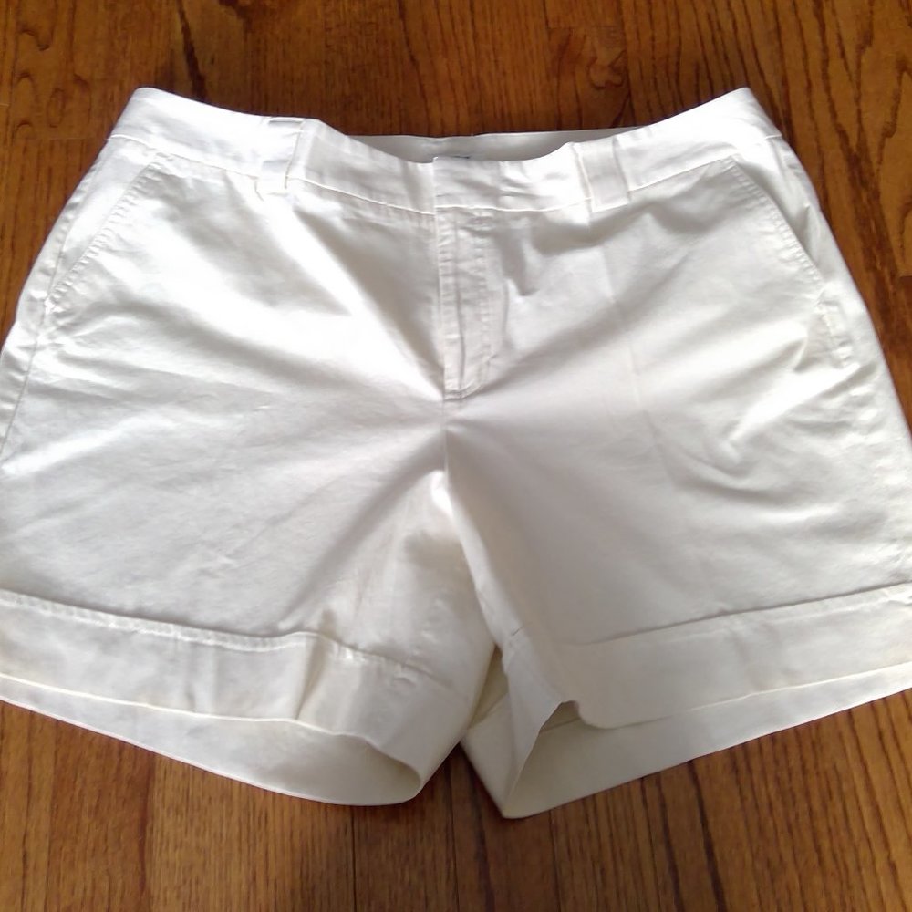 Docker's Plus Size 18 Light Khaki Cotton Stretch Pocket Cuffed Shorts